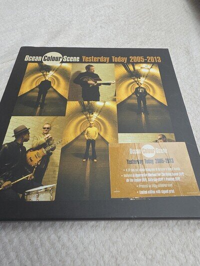 Ocean Colour Scene : Yesterday Today 2005-2013 VINYL 12" Album Box Set 4 discs