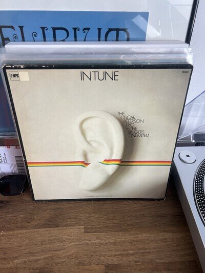 Oscar Peterson Trio, In tune, vinyl album, record, LP, 1973