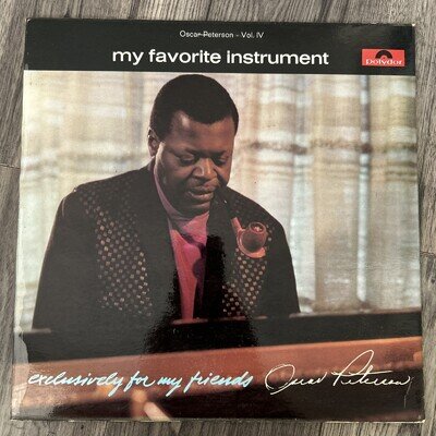 Oscar Peterson - My Favourite Instrument (exclusively for my friends) - 1968 LP