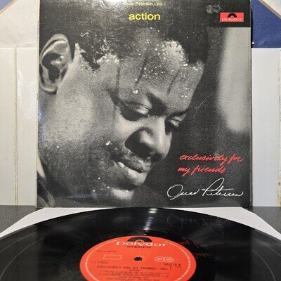 Oscar Peterson Vol 1 - Action Original 1968 Vinyl LP - Ex