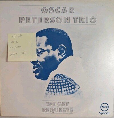 Oscar Peterson Trio We Get Requests Vinyl Record VG/VG 2352 065 1965