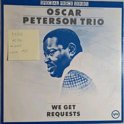 Oscar Peterson Trio We Get Requests Vinyl Record EX/VG 2352 065 1965