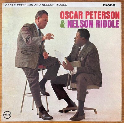 OSCAR PETERSON & NELSON RIDDLE 1st UK Mono 1964 Press LP VG+