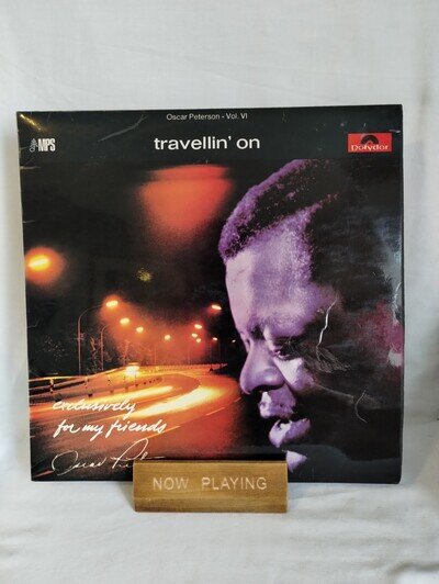 Oscar Peterson ‎– Travelin' On Polydor 1969 2384 008 Tested VG Condition