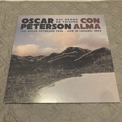 Con Alma: The Oscar Peterson Trio Live In Lugano 1964 blue vinyl