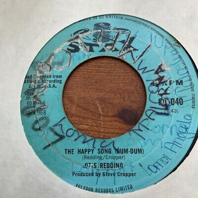 OTIS REDDING - THE HAPPY SONG (DUM-DUM) - 1968 STAX
