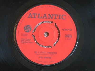 Otis Redding – Try A Little Tenderness, Atlantic Records, NM
