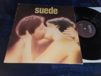 SUEDE -SAME S/T LP -ORIGINAL A1/B1 1993 NUDE 1LP + INNER -INDIE BRITPOP -Ex/Vg