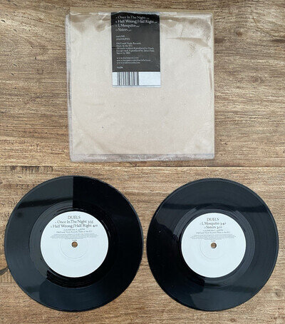 DUELS LTD EDITION TWIN 7” VINYL SINGLES ONCE IN THE NIGHT NUDE 2006 NUD 75568