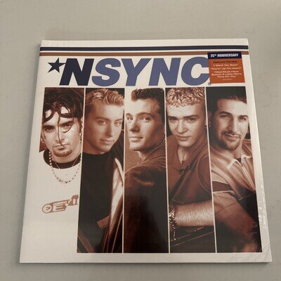 NSYNC - Self Titled 25th Anniversary Vinyl Record New and Sealed
