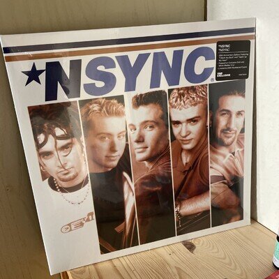 NSYNC VMP Gold & White Marble Vinyl Limited Edition /2000 25th Anniversary