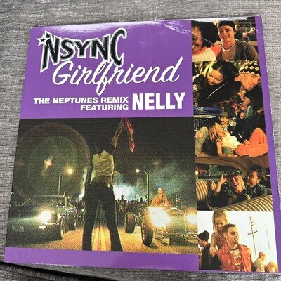 NSYNC Featuring Nelly - Girlfriend (The Neptunes Remix) 12" Vinyl VG+
