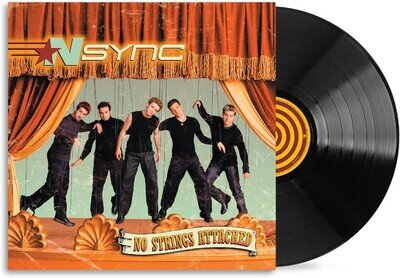 N Sync 'No Strings Attached' Black Vinyl - NEW
