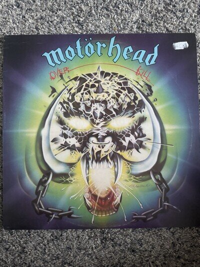 Motörhead Overkill Original 79 Translucent Green Vinyl
