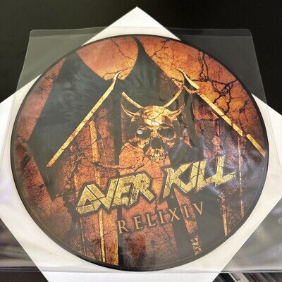 Overkill : RELIXIV VINYL 12" Picture Disc 2005 n/m Regain Records