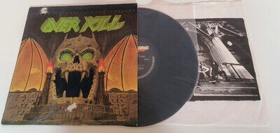 OVERKILL - THE YEARS OF DECAY 1989 MEGAFORCE WORLDWIDE - 782 045 1 VG+/VG/EX