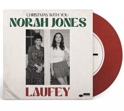 Norah Jones And Laufey Christmas With You 7" - Red LIMITED EDITION New/Unplayed