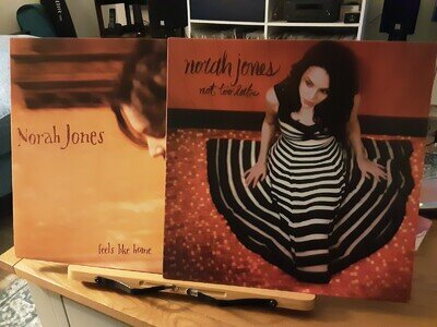 Norah Jones - Feels Like Home & Not Too Late - Vinyl LP - (both orig releases)