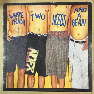NOFX - White Trash , Two Heebs And A Bean - OG US Epitaph LP - Inc Insert