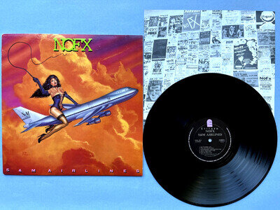 NOFX S&M AIRLINES 1989 US EPITAPH VINYL LP PUNK ROCK RANCID BAD RELIGION