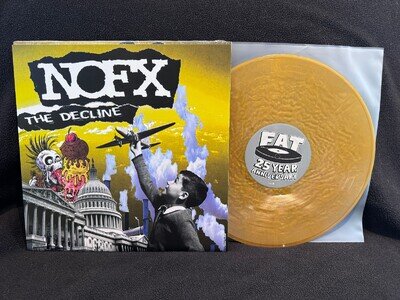 NOFX The Decline final vinyl Portland color LP /99 rancid lagwagon bad religion