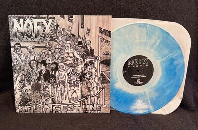NOFX Longest Line final vinyl Edmonton color LP /99 bad religion rancid lagwagon