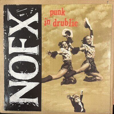 NOFX - Punk In Drublic - OG US Epitaph LP - Includes Insert - Rare!