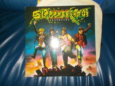 Sloppy Seconds Destroyed Orig Toxic Shock Nitro Fat Wreck Chords Punk NOFX