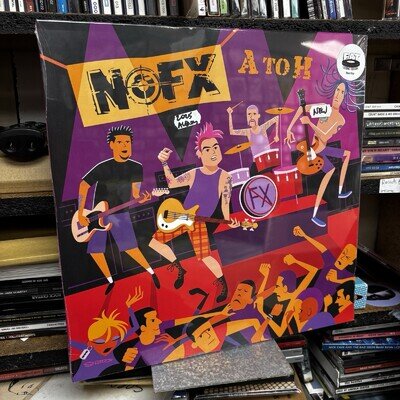 NOFX - A To H - NEW SEALED VINYL LP - PUNK ROCK REISSUE LP