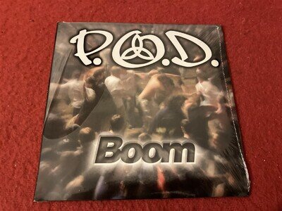 P.O.D. BOOM 2007 7" VINYL PICTURE DISC MINT UNPLAYED STILL SEALED FREE UK POST