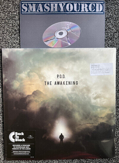 P.O.D - THE AWAKENING(SEALED/RARE 180G BLACK VINYL ON BACK TO BLACK/ILL NINO)