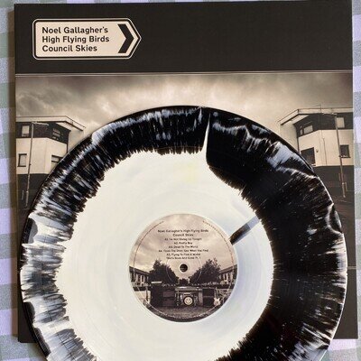 NOEL GALLAGHER HIGH FLYING BIRDS - Council SKIES - 1st Press VINYL LP NUMBERED