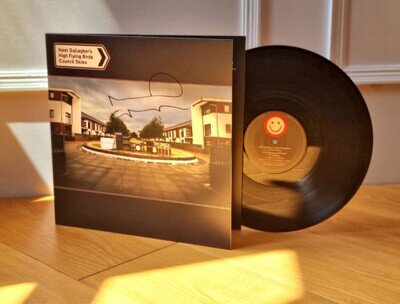 Noel Gallagher Council Skies Signed Autograph Rare Oasis Vinyl LP Ltd Edition