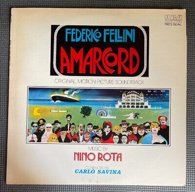 Nino Rota – Amarcord (Original Motion Picture Soundtrack) - Vinyl Lp