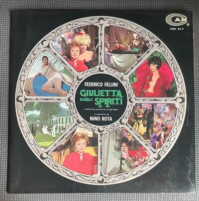 Nino Rota – Giulietta Degli Spiriti - Vinyl Lp