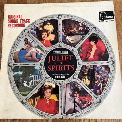 Juliet of the Spirits Vinyl LP Nino Rota Federico Fellini