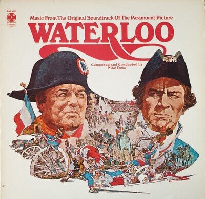 Nino Rota - Waterloo (Original Soundtrack Recording) (LP, Album) (Very Good Plus