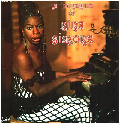 Nina Simone A Portrait Of Disques Festival france soul Double LP 2x Vinyl 33 RPM