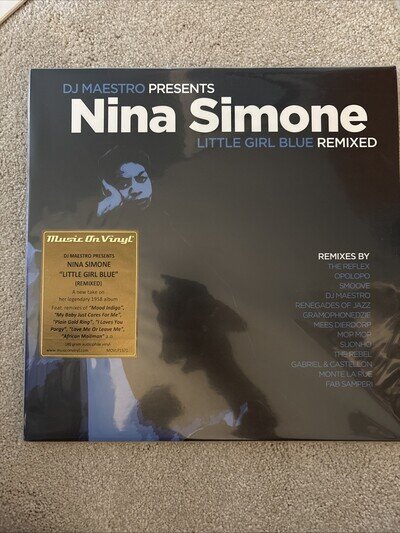 Little Girl Blue Remixed by Nina Simone DJ Maestro Music On vinyl New Sealed