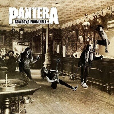 PANTERA - COWBOYS FROM HELL MARBLED BROWN VINYL I - Vinyl Record - F600z