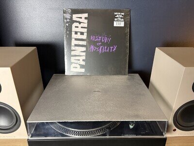 Pantera History Of Hostility EUR 2015 Silver Vinyl Sealed M/NM