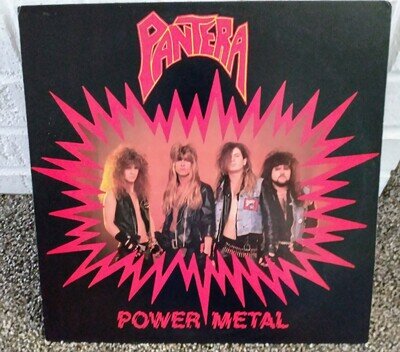 Pantera 1988 US Press MMR- 1988 Metal Magic Records LP Vinyl Album. Excellent VG