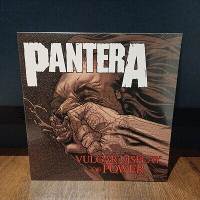 Pantera Vulgar Display of Power LP 2024 Brian Ewing Alternate Cover 500 Copies