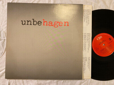 Nina Hagen Band – Unbehagen 1983 GERMAN EX/NM ORIGINAL PRESS VINYL LP