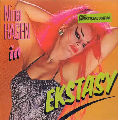 Nina Hagen In Ekstasy CBS Vinyl LP 33 RPM EX 1985