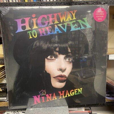 NINA HAGEN - HiGHWAY to HEAVEN ( 27/03/2026) NEW WHITE VINYL LP. SEALED VINYL