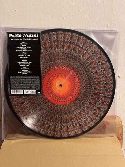 Paolo Nutini Last Night In The Bittersweet LP Zoetrope Vinyl LOW #169 New