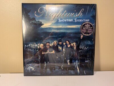 NIGHTWISH SHOWTIME, STORYTIME RARE 2013 NM/NM LTD ED BLACK VINYL 2LP RECORD