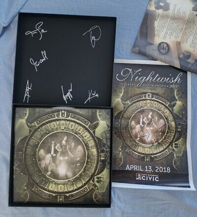 Nightwish - Decades 3 Vinyls Box Set. **Signed**** + Poster(Signed)