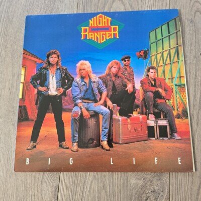 Night Ranger - Big Life Vinyl Lp Hard Rock Heavy Metal